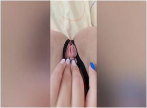 Thai girl getting dildo fucked